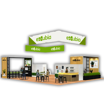 200 sqm exhibition stand Dubai
